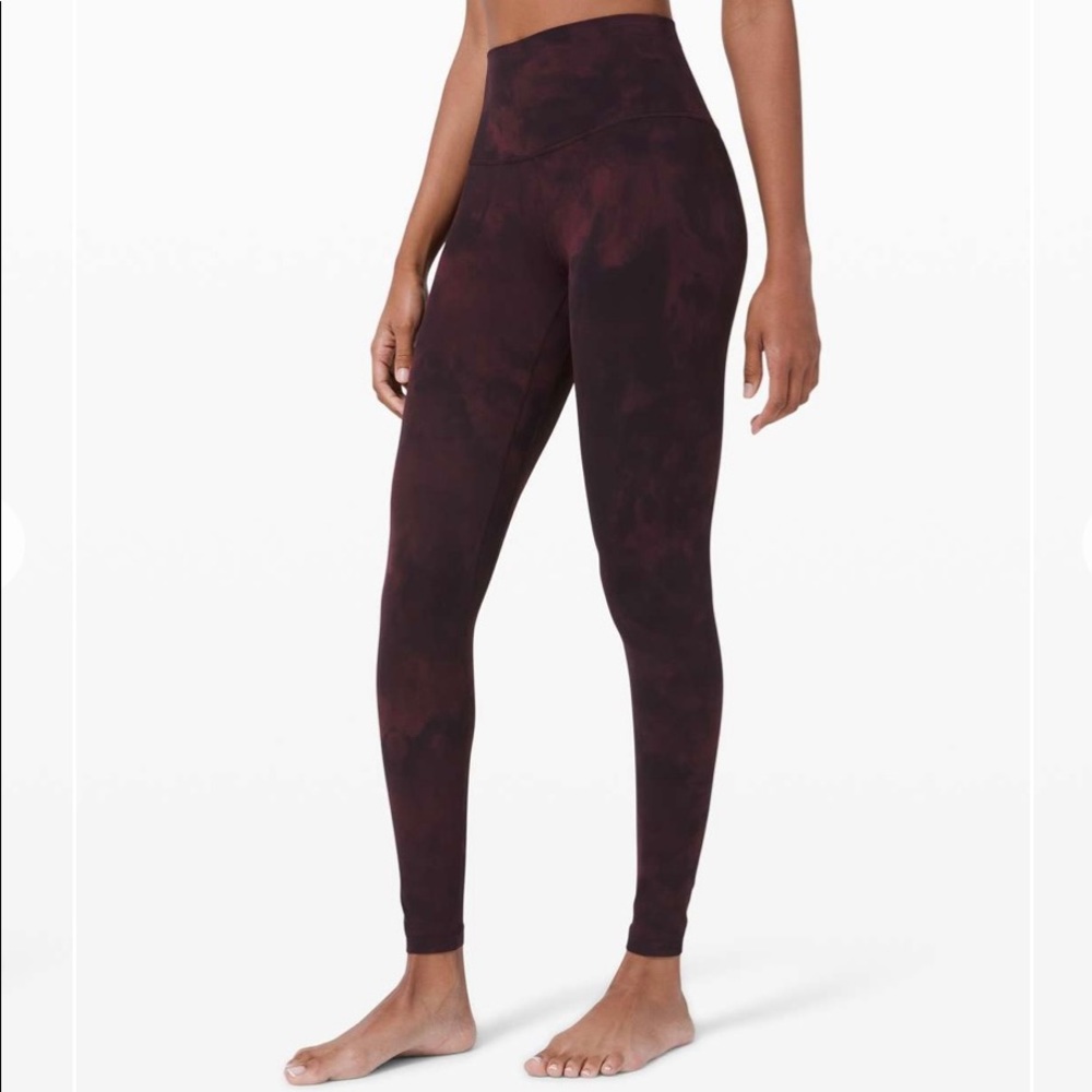 LuluLemon 28” Align Leggings Sz 12- Diamond Dye